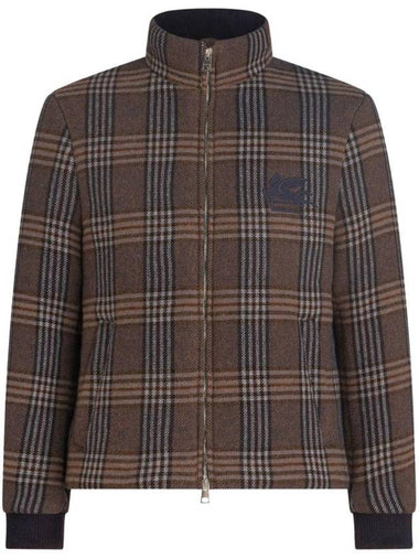 check pattern padded jacket 1S3910018 - ETRO - BALAAN 1