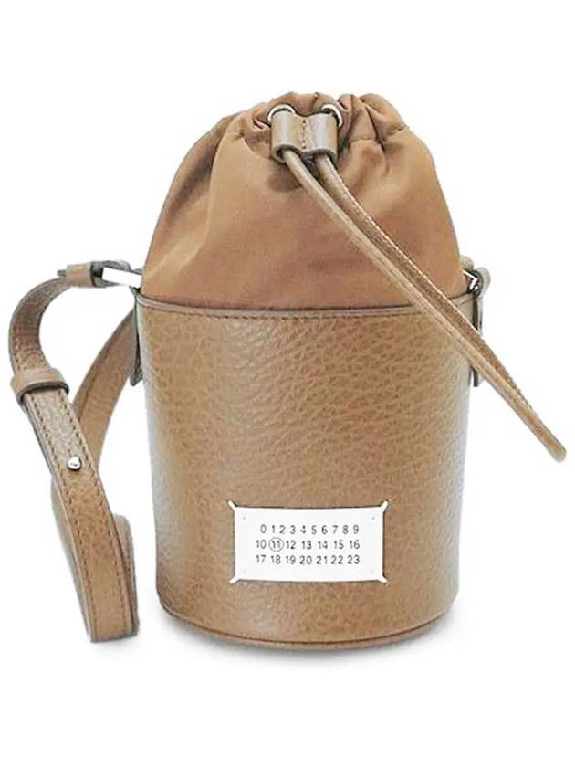 5AC Micro Number Logo Bucket Bag Camel Brown - MAISON MARGIELA - BALAAN 2