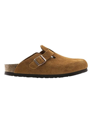 Boston SFB Mink Narrow Foot Mule Brown - BIRKENSTOCK - BALAAN 1