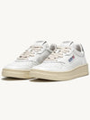 Medalist Silver Tab Low Top Sneakers White - AUTRY - BALAAN 3