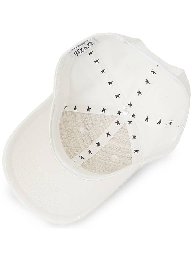 Star Papyrus Demos Ball Cap White Pink - GOLDEN GOOSE - BALAAN 6