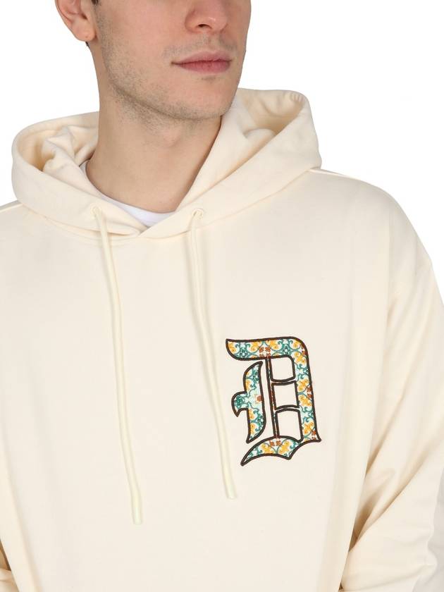 HOODED SWEATSHIRT WITH LOGO - DROLE DE MONSIEUR - BALAAN 4