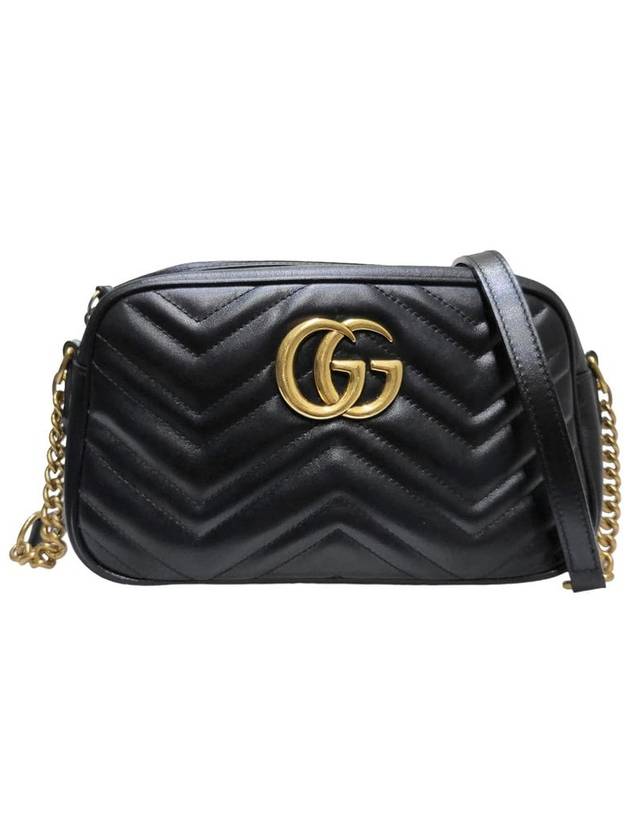 Women s 447632 GG Marmont Matelasse Small Cross Bag - GUCCI - BALAAN 1