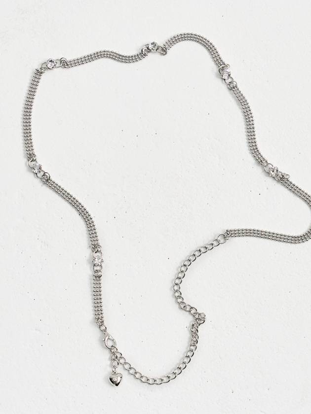 Bling Gem Chain Belt Silver - SORRY TOO MUCH LOVE - BALAAN 1