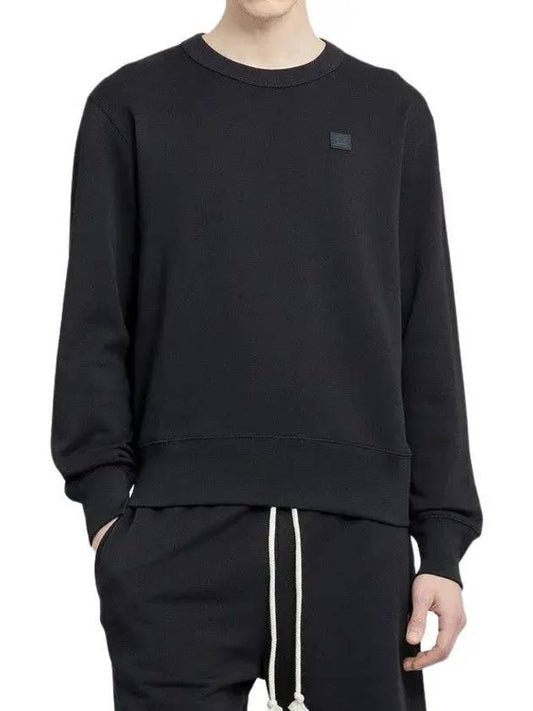 Men's Crewneck Sweatshirt Black - ACNE STUDIOS - BALAAN 2