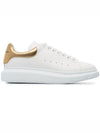 Oversole Gold Tab Low Top Sneakers White - ALEXANDER MCQUEEN - BALAAN 3