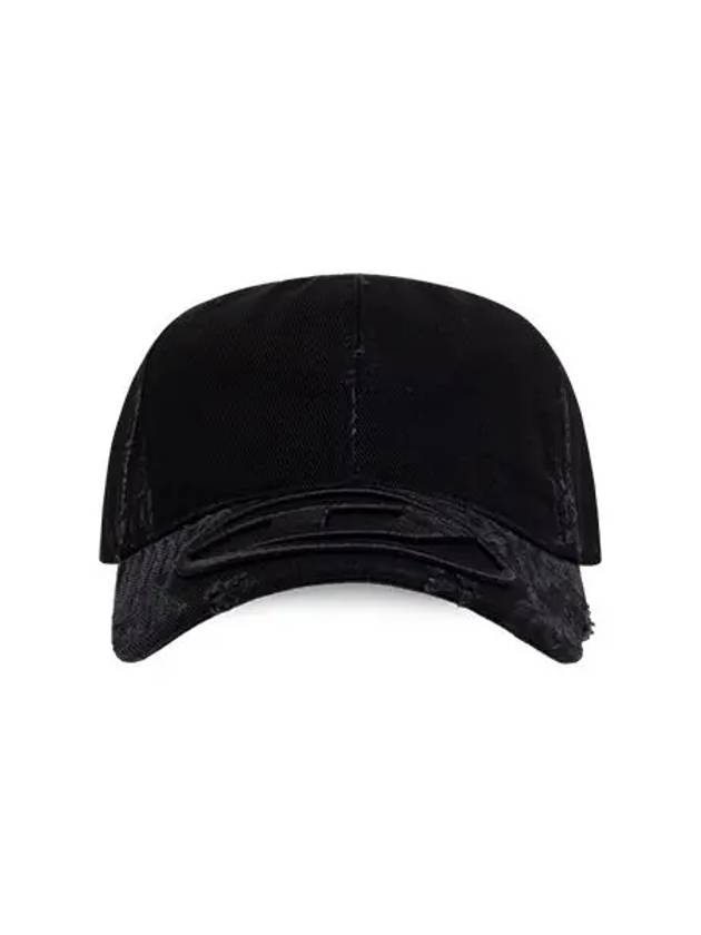 C-Ody Embroidered Logo Ball Cap Black - DIESEL - BALAAN 3