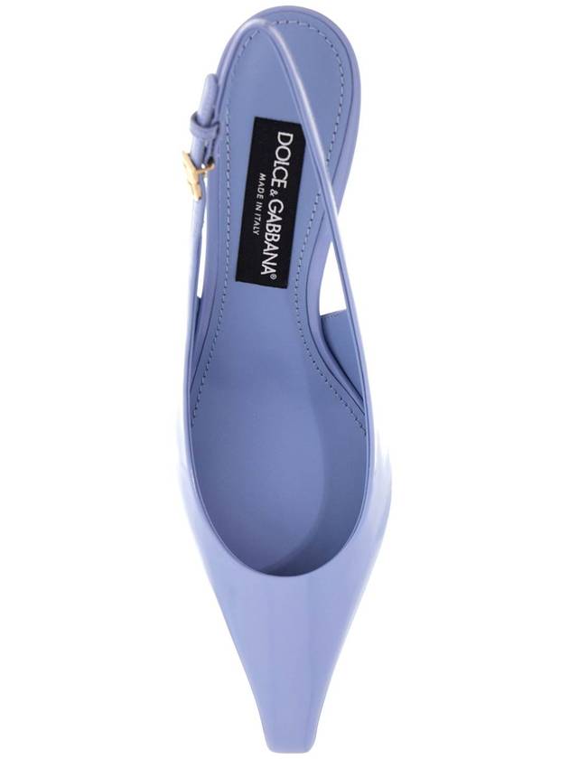 glossy leather slingback dÃÂ - DOLCE&GABBANA - BALAAN 2