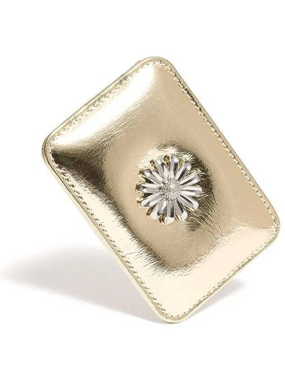 Daisy Slim Mini Transportation Card Wallet Shine Gold - LE MASQUE - BALAAN 2