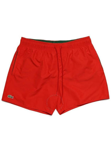 Lacoste Lightweight Quick-Dry Swim Shorts, Size Medium - LACOSTE - BALAAN 1