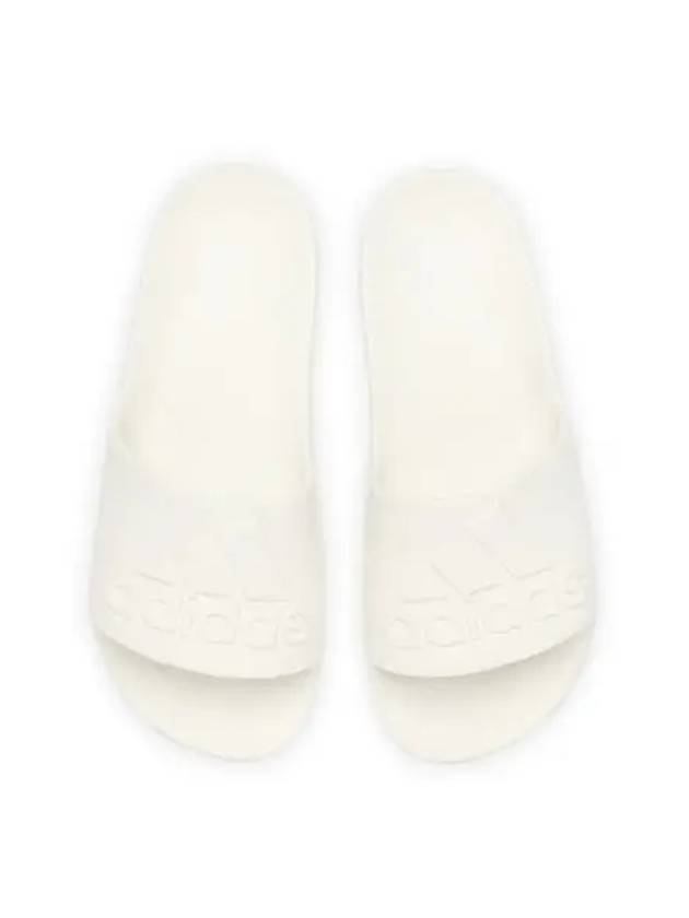 Adilette Aqua Logo Slippers Off White - ADIDAS - BALAAN 2