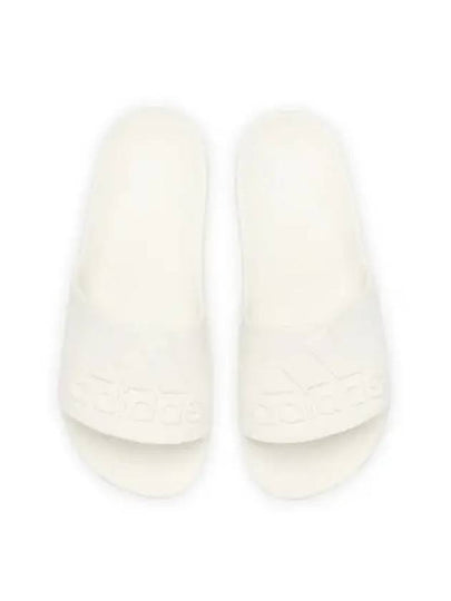 Adilette Aqua Logo Slippers Off White - ADIDAS - BALAAN 2