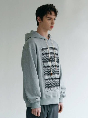 Frame Hoodie Gray MSS2073 - IFELSE - BALAAN 1