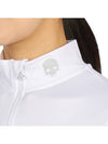 Golf wear neck polar brushed long sleeve t-shirt G01560 001 - HYDROGEN - BALAAN 8