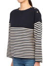 Otranto Knit Top Black White - MAX MARA - BALAAN 3