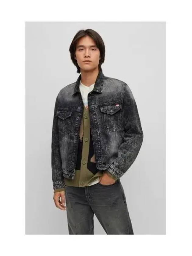 HUGO regular fit rigid denim jacket 50495512 017 - HUGO BOSS - BALAAN 1