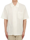 Box Bookle Short Sleeve Shirt White - OUR LEGACY - BALAAN 2