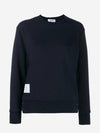 Center Back RWB Stripe Classic Loopback Crewneck Sweatshirt Navy - THOM BROWNE - BALAAN 2