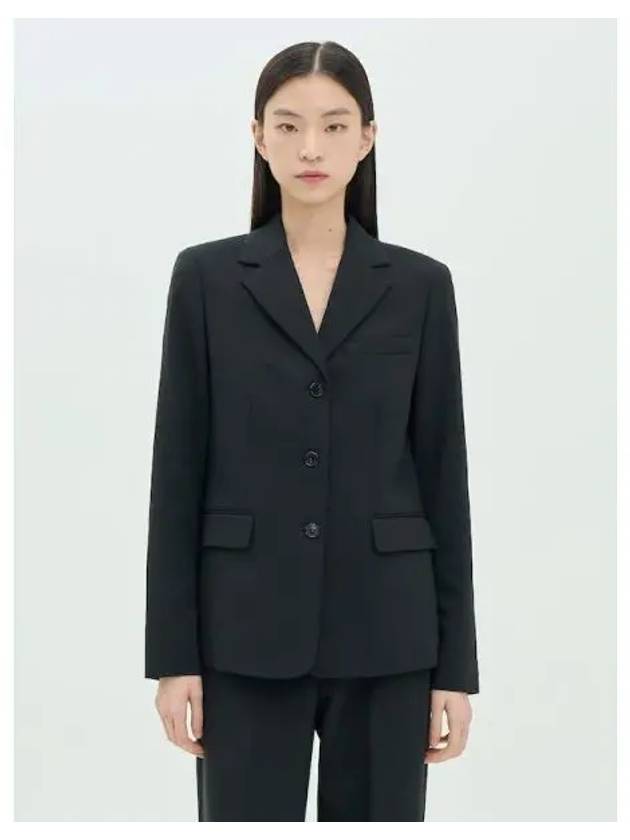 Women s Tailor Stretch Straight Fit 3 Button Jacket Black Domestic Product GM0024092544480 - THEORY - BALAAN 1