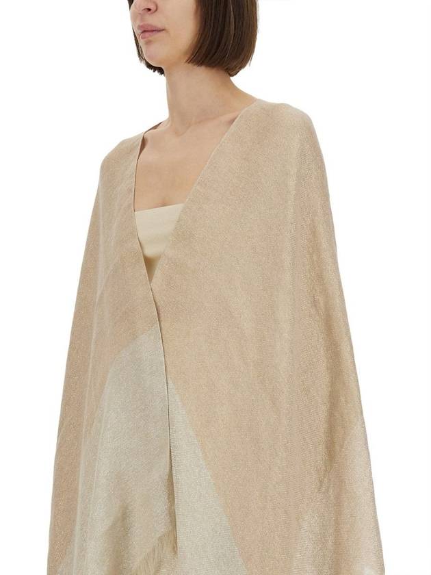 Fabiana Filippi Cape With Bright Weave - FABIANA FILIPPI - BALAAN 4