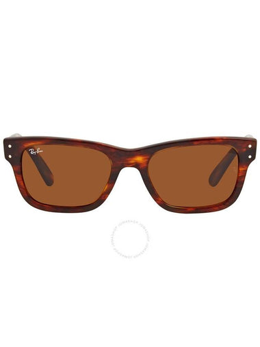 Ray Ban Burbank Brown Rectangular Men's Sunglasses RB2283 954/33 55 - RAY-BAN - BALAAN 1