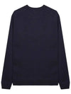 VPC Logo Crew Neck Sweatshirt Navy - A.P.C. - BALAAN 3