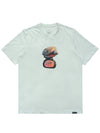 MALBONXADIDAS graphic short sleeve t shirt OLIVE MAN - MALBON GOLF - BALAAN 1