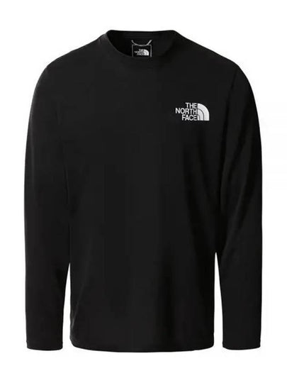 Men's Reaxion AMP Crew Neck Long Sleeve T-Shirt Black - THE NORTH FACE - BALAAN 2