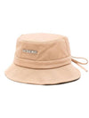 Le Bob Gadjo Bow Bucket Hat Beige - JACQUEMUS - BALAAN 2