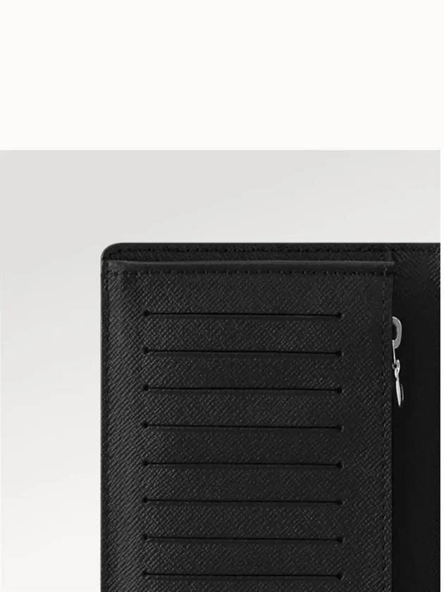 Brazza Monogram Long Wallet Black - LOUIS VUITTON - BALAAN 5