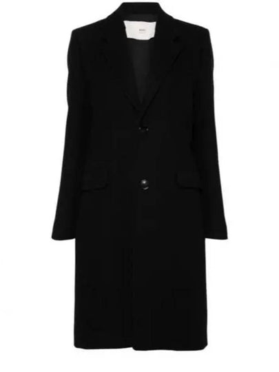 Two Button Single Coat Black - AMI - BALAAN 2