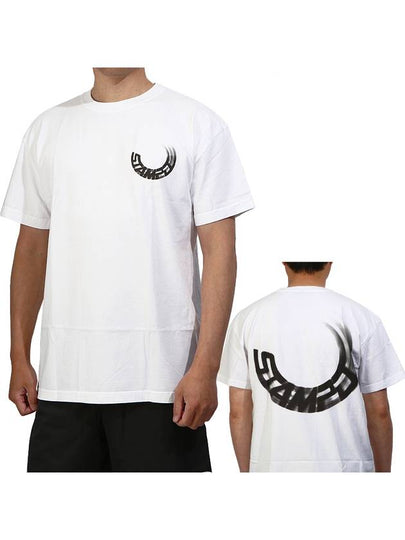 Logo Cotton Short Sleeve T-Shirt White - STAMPD - BALAAN 2