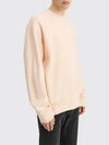 FACE patch sweatshirt powder pink FA UX SWEA000077 - ACNE STUDIOS - BALAAN 5