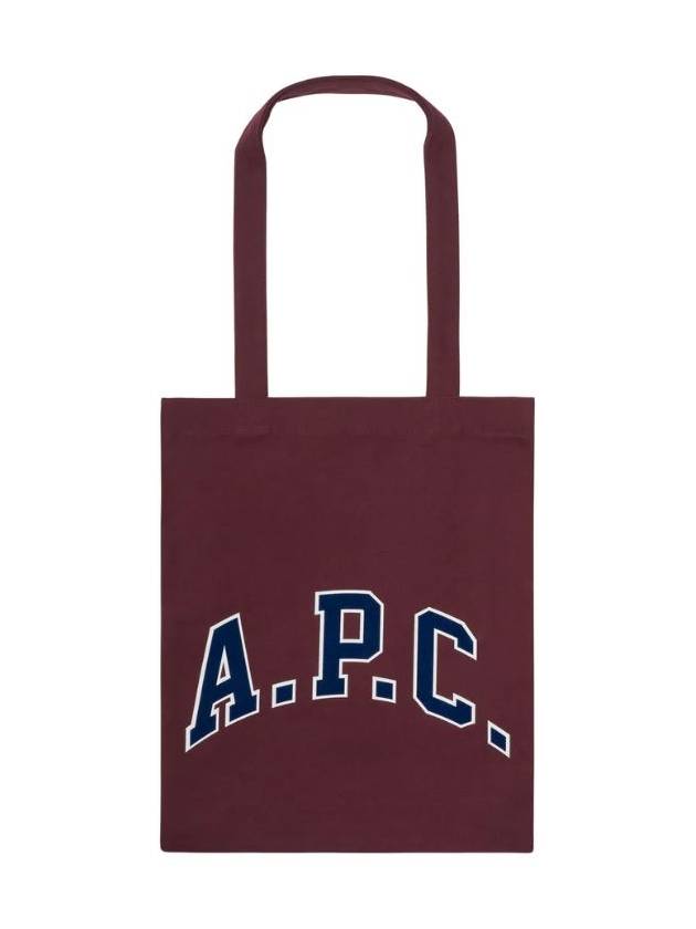 Ru 1987 University Tote Bag Eco Burgundy Unisex - A.P.C. - BALAAN 1