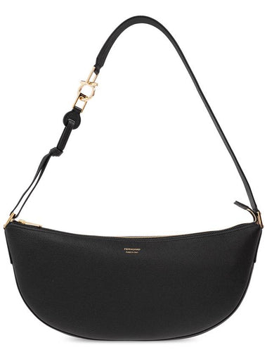 FERRAGAMO Shoulder Bag Smile Medium, Women's, Black - SALVATORE FERRAGAMO - BALAAN 1