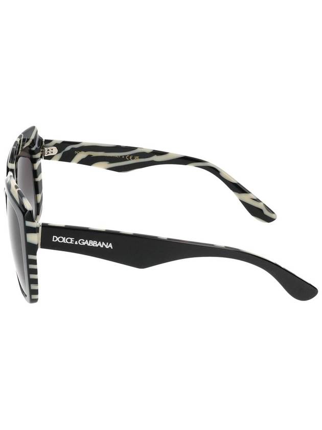 Eyewear Zebra Oversized Square Frame Sunglasses 0DG4414 - DOLCE&GABBANA - BALAAN 4