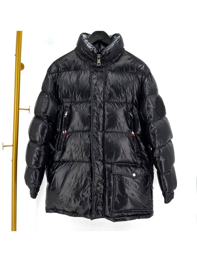 Genius Big Logo Padding Black Size 2 - MONCLER - BALAAN 2