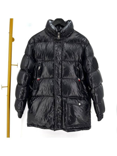 Genius Big Logo Padding Black Size 2 - MONCLER - BALAAN 2