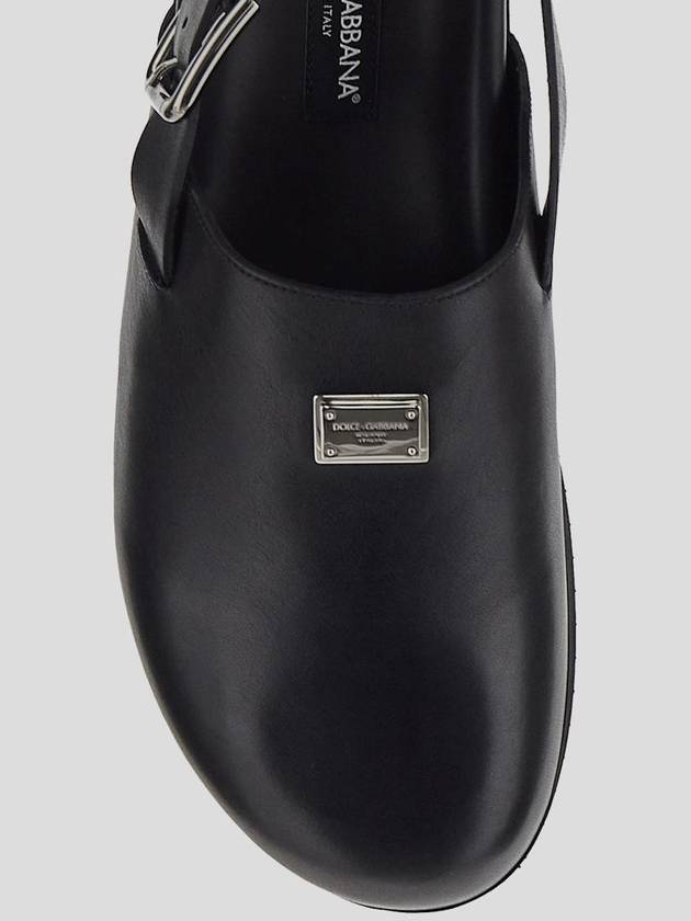 Mule in Calfskin A80402AQ76580999 B0270451190 - DOLCE&GABBANA - BALAAN 5