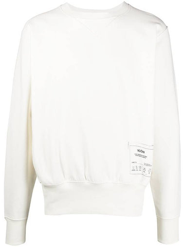 Tap Printing Cotton Sweatshirt White - MAISON MARGIELA - BALAAN 1