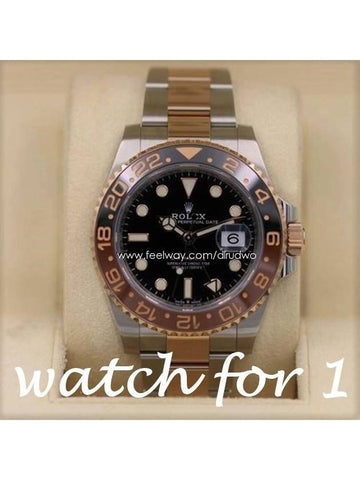 Rolex GMT Master 2 Combi Root Beer 19 Year Old - ROLEX - BALAAN 1