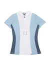 Women's Evelina Golf Polo Shirt Blue - J.LINDEBERG - BALAAN 2