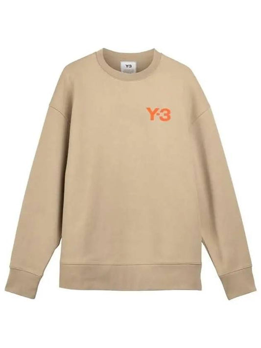 Y3 Logo Classic Loose Fit Sweatshirt - YOHJI YAMAMOTO - BALAAN 1