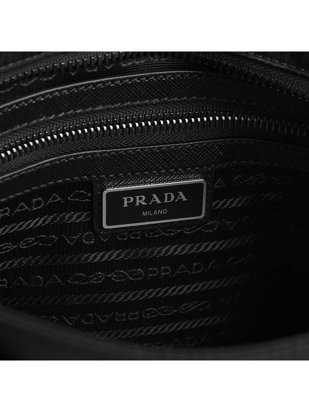 Pocono Saffiano Messenger Bag Black - PRADA - BALAAN 10