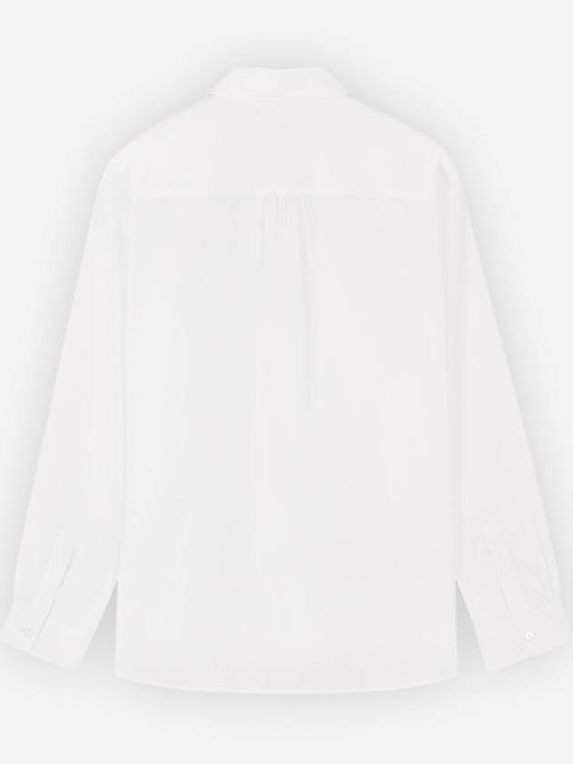 Baby Fox Cotton Shirt White - MAISON KITSUNE - BALAAN 3