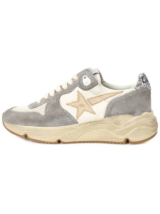 Running Sole Canvas Toe Star Low Top Sneakers Grey - GOLDEN GOOSE - BALAAN 4