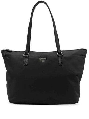 Logo Tote Bag Black - EMPORIO ARMANI - BALAAN 1