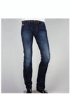 Men's Sappado Straight Jeans Blue - DIESEL - BALAAN 2