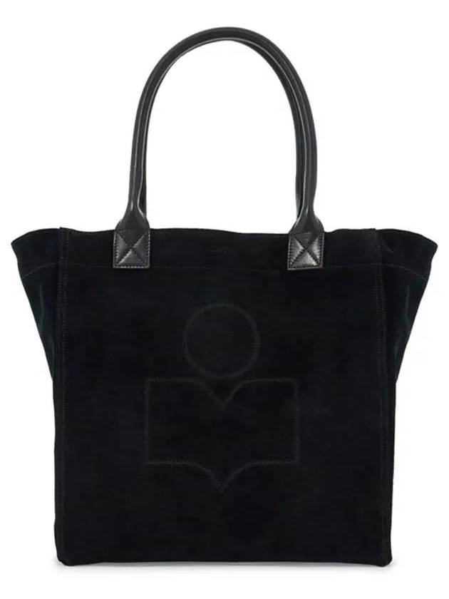 Yenky Small Suede Tote Bag Black - ISABEL MARANT - BALAAN 2