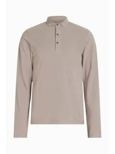 Reformed Men s Collar Long Sleeve T Shirt MD170H STONE TAUPE - ALLSAINTS - BALAAN 1